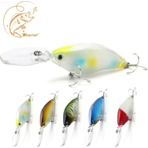 Thritop New Artificial Bait Fishing Lure TP043 Hard Bait Sharp Hook 10.5cm 18g 5 Various Colors Minnow Fishing Accessories