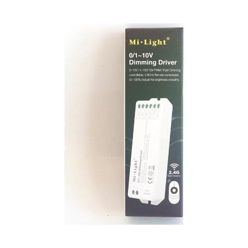 New DC12V~24V 12A Mi Light LS4 Controller 0/1-10V Dimming Driver 0/1~10V , 10V PWM , Panel and Push Button Dimming LED Strip Dim