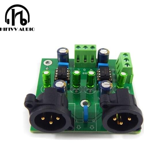 XLR PCB board XRL Panel Mount Connector 3 Pins Copper amplifier board