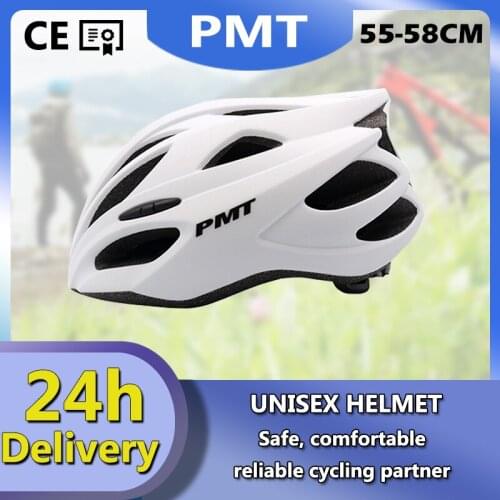 PMT 230g Ultralight Ultralight Racing Cycling Helmet Professional Aerodynamic Road Bike Safety Helmet Bicycle Equipment 55-58cm