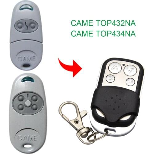 Copy CAME TOP432NA TOP434NA remote control 433.92mhz copy compatible gate garage door CAME TOP-432NA TOP-434NA 433mhz remote