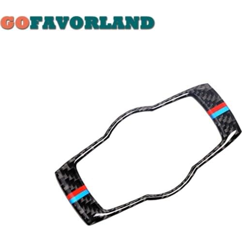 Carbon Fiber Headlight Switch Frame Trim For BMW 3 Series E90 E92 E93 2005 2006 2007 2008 2009 2010 2011 2012