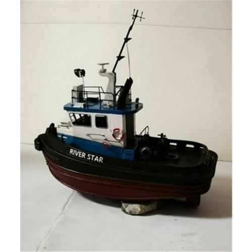 River Star Tug 135 mm 1:87 Model kit ABS hull and PE up-layer