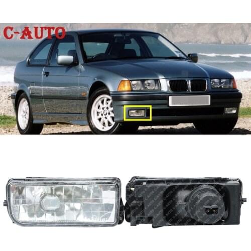 Righ Left Side Car Front Bumper Fog Light Driving Daytime Lamp For BMW 3 Series E36 318 320 323 325 328i 1992-1998 63178357389