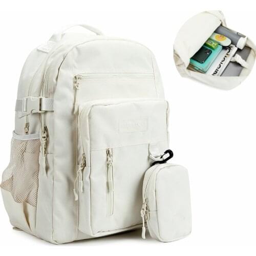 Backpack Middle School Students High Capacity Backpack College Students Schoolbag Female Laptop Bags for boy 2021