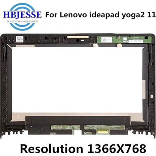 Test well 11.6" LCD Screen Touch Digitizer Assembly HD For Lenovo ideapad yoga2 11 yoga 2 11 LP116WH6(SP)(A1) B116XAT02.0