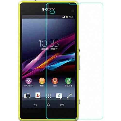 For Sony Z1 Compact Tempered Glass Screen Protector Guard Film For Sony Xperia Z1 Compact Z1 Mini M51W D5503 4.3 inch Glass Film