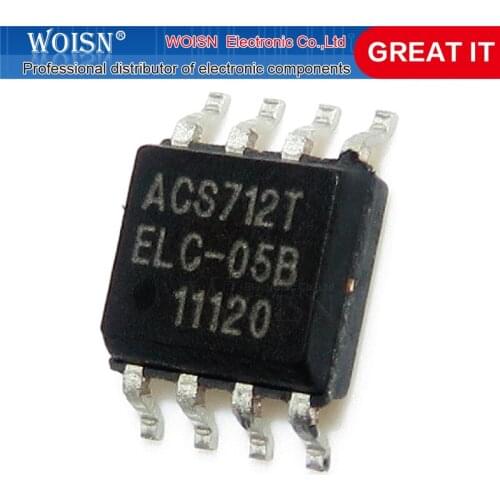 1pcs/lot ACS712ELCTR-05B-T ACS712ELCTR-05B ACS712ELCTR ACS712T5A ACS712 SOP8 In Stock