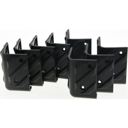 8x Large Size Black Guitar Amp Speaker Corner PA Cabinets Amplifier Protector