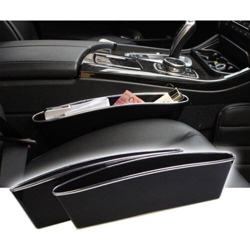 Car Storage Organizer Seat Pocket Holder Pouch Phone Purse Coins Key Car Seat Seam Stowing Tidying Sundries Box Car Accessories
