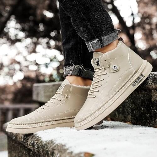 Boots Men Boty Cotton Shoes MEN ANKLE BOOTS Scarpa Uomo Mens Boots Casual Zapatos Informales De Hombre Dress Home