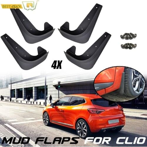 Mud Flaps Mudflaps Splash Guards Mudguards For Renault Clio Mk 1 2 3 4 5 Grande Campus Sport Tourer RS GT Grand Modus PH1 PH2