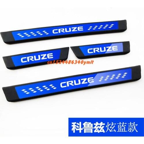 For Chevrolet Cruze 2015 2016 2017 2018 2019 High-quality stainless steel Plate Door Sill Welcome Pedal Car Styling Accessories