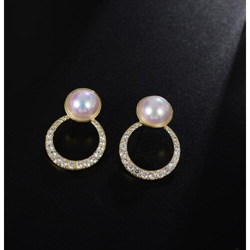 Dorado Delicate Bijou Geometry Shell Pearl Drop Earrings For Woman Girl Party Fashion Jewelry Accessories Gift High Quality 2021
