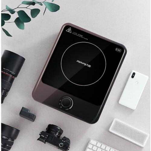 JRM0107 Electric Induction Cooker High-power Microcrystalline Panel Knob Type Electromagnetic Cooker Waterproof Home Appliances