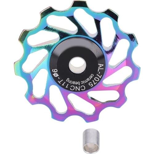Mountain Bicycle Ceramics Rear Derailleur Pulley Transmission Bearings Bike Cycling Bike Guide Roller Accessory