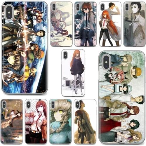 For Xiaomi Mi 5X 6X Mix 1 2 2S 3 Mi5 Mi5S Mi6 Mi3 Mi4 poco X3 nfc F2 Pro M3 Soft Skin Cover Anime Steins Gate Amane Suzuha