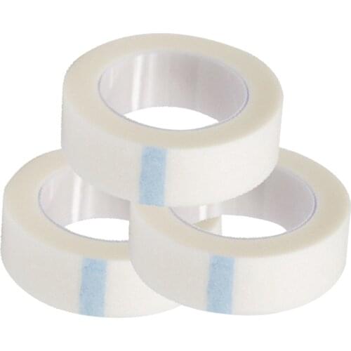 New Arrival 5 Rolls Eyelash Extension Eye Pad Breathable Non-woven Cloth Adhesive Tape Eyelash Lash Extension Tape