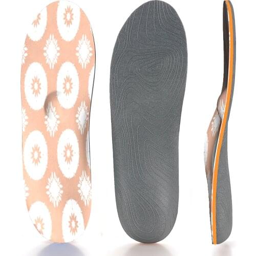High Arch Support Memory Foam EVA-Orthotic Insoles Designed For Underpronation Running Athletic Shoe Insoles Women and Men