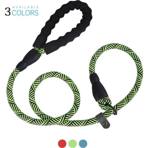 Powerful Nylon Padded Pet Training Leash Heavy And Durable Leash Suitable For Medium Large And Small Dogs Mascotas Arnes Perro