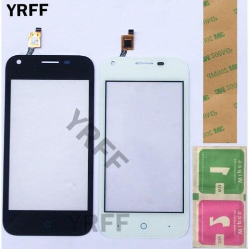 4'' Mobile Touch Screen Panel For ZTE Blade L110 ZTE L110 Touch Screen Digitizer Touch Panel Lens Sensor Front Glass 3M Glue
