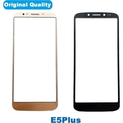 1PCS For Motorola Moto E5 XT1944/Moto E5 Plus XT1924 Moto Front Outer Glass cover Panel Replace Not LCD Touch Screen Lens