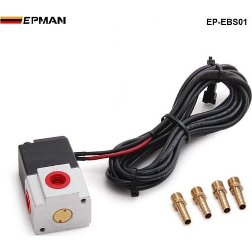 Pneumatic Fitting Quick Connect 3 way valve Electronics Boost Control Solenoid Kit Adapters 12v solenoid valve EP-EBS01