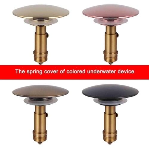 Drain Stopper Bathtub Plug Replacement Bath Up Waste Plug Only Flat Seal Brass Bathroom Tub Drain Drainer Strainer