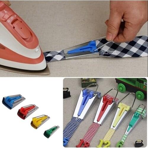 Splicing Cloth Fabric Bias Tape Maker Binding Tool Quilting Sewing 6mm\12mm\18mm\25mm Craft DIY Patchwork Special Edging Device