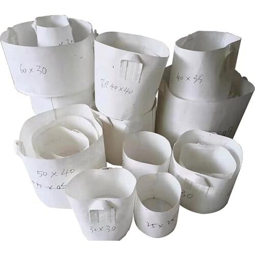 Nursery Grow Bags 20*20cm 20pcs Biodegradable Felt 400pcs Garden Supply Non-Woven