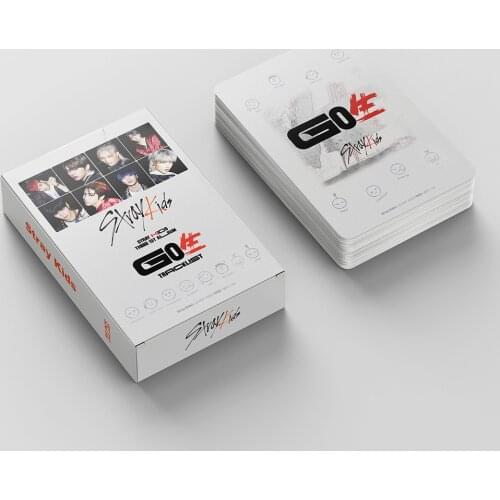 54pcs/set South Korean Groups K-POP Stray Kids Lomo card Poster HD photo album photocard New arrivlas stray kids supplies