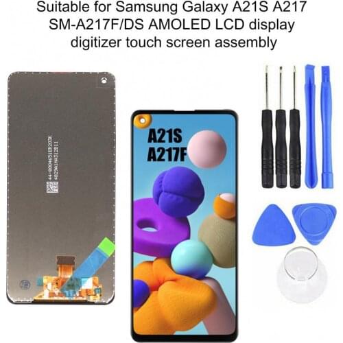 AMOLED LCD Screen Digitizer Replacement for Samsung Galaxy A21S A217 SM-A217F/DS screen replacement accessories for mobile phon