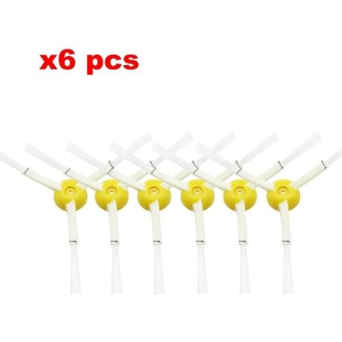 6 Pcs Side Brush for Vacuum Cleaner Accessories for Irobot Roomba Parts 800 980 880 870 860 990 900 Series Attachment New 100
