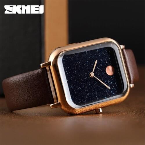 SKMEI Fashion Casual Watch Men Quartz Wristwatches 30M Waterproof Luxury Women Quartz Watches relogio masculino 9187