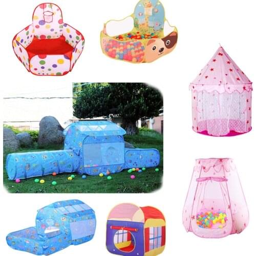 Crawl tunnel for Child New Children baby crawl tunnels Ocean ball pool Pit Pool Game Play Tent W/ Ball In/Outdoor have fun toy