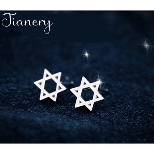 Jianery Women's Silver Earrings