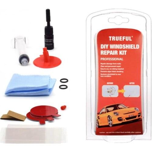 Windshield Repair Kit DIY Car Window Repair Windscreen Glass Renewal Tool Glass Renovation Tool Scratch Crack Repair Kit