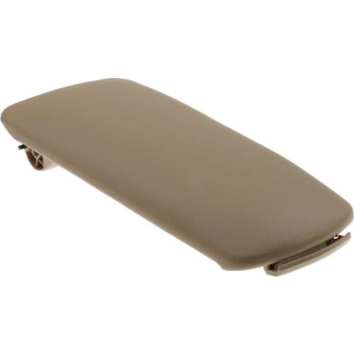 Beige Armrest Center Console Lid Cover For 4-door Audi A4 B6 B7 A4L 02-07