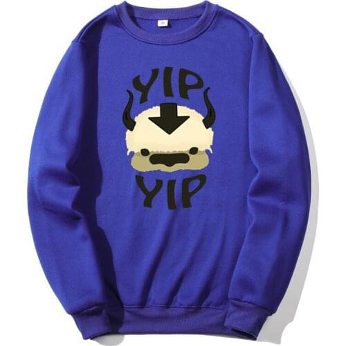 2021 New Man Fleece Sweatshirts Avatar The Last Airbender Harajuku Loose Streetwear Top Autumn Spring O Neck Pullover Hoody Mens