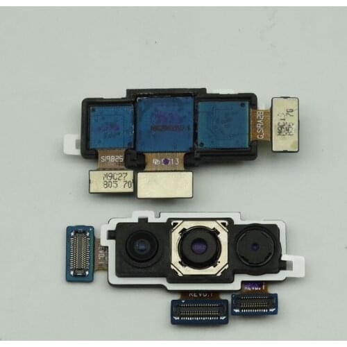 Original Rear Back Camera For Samsung Galaxy A50 A505 Main Facing Camera Module Flex Cable Replacement Spare Parts