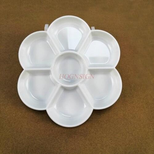 Watercolors Watercolor palette plum plate thickened palette easy to wash resistant drop paint painting palette