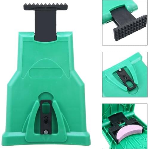 Woodworking Chainsaw Teeth Sharpener Portable Sharpen Chain Saw Fast Grinding Sharpening Chainsaw +5pcs Additional Whetstone