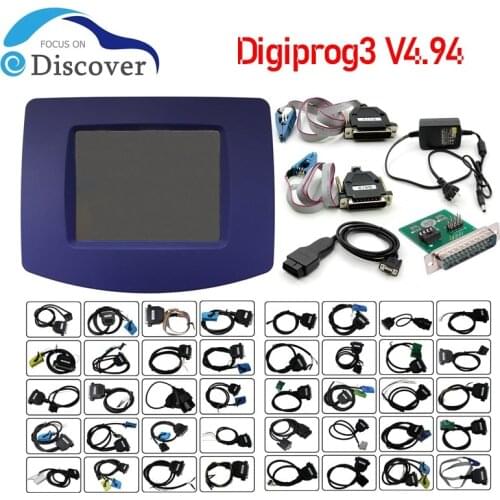 Professional DIGIPROG 3 V4.94 Full Set/OBD with CPU FTDI Mileage scanner Digiprog3 DigiprogIII 4.94 Mileage Tool