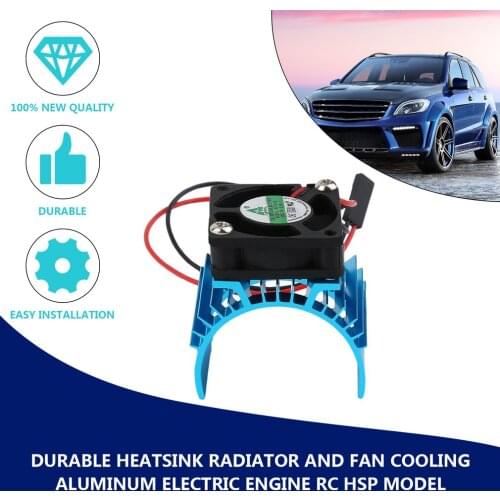 Motor Cooling Heat Sink Heatsink Top Vented 540 545 550 Size For 1/10 RC Car Buggy Crawler RC Boat HSP HPI Wltoys Himoto Redcat