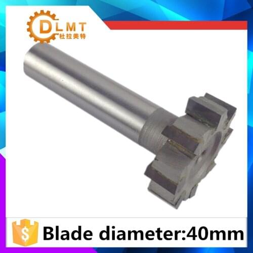 Carbide tipped T slot cutter, Welding carbide T cutter, welded carbide t cutter 40mm x 4 5 6 8 10 12 14 16mm
