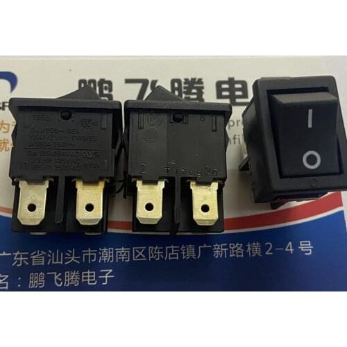 1PCS German MARQUARDT 1858.1103 high current rocker switch 4 feet 2 gear 10A250V rocker power supply