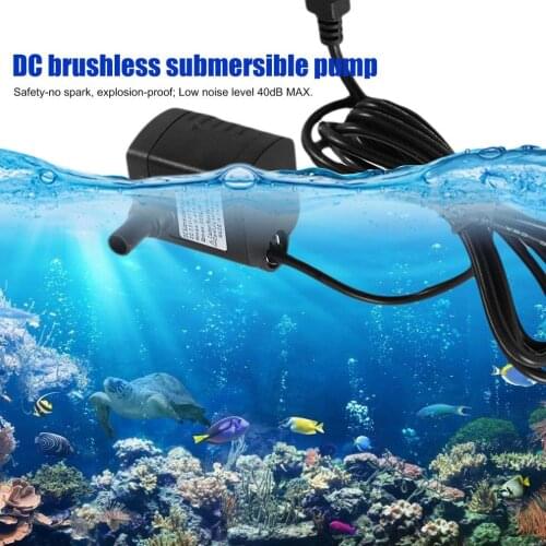 USB-1020 Micro Submersible Pump DC3.5V-9V 3W Aquarium Fish Tank Fountain Pond water Pump For Garden Fish Pond