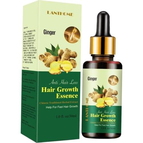 Moisturizing formula Natural Benefits Growth Serum Ginger Essential Oil for