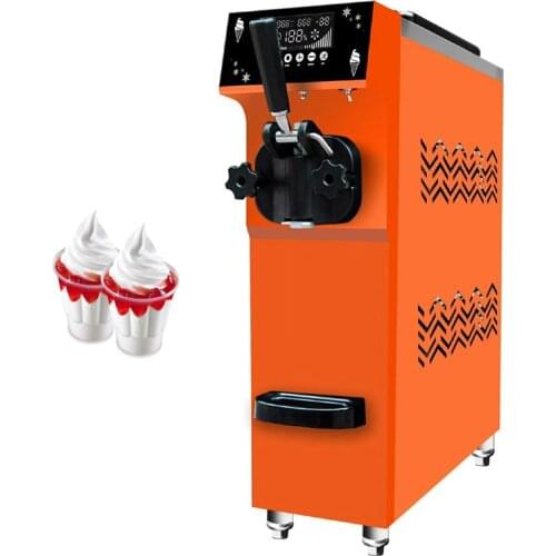 High Quality Soft Serve Ice Cream Machine Electric LCD Panel Ice Cream Making Machine Silent Design Ice Cream Machine