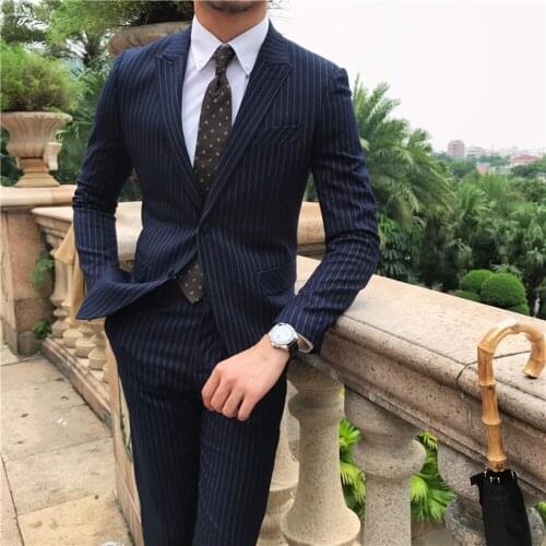 Robe De Mariée Evening/Pom Groomsmen Blazer Wedding Tailor-Made Suits Smoking Business 2 Bottons Tuxedos Check Jacket With Pants